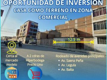 VENTA DE CASA COMERCIAL A PRECIO DE TERRENO A METROS DE AV. SAENZ PEÑA