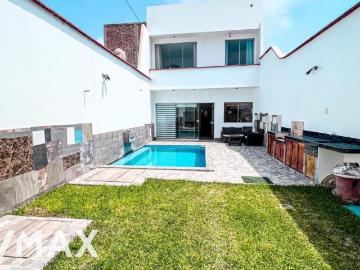 Venta De Casa De Playa Con Piscina En Playa Pulpos, Lurin 150Mt2