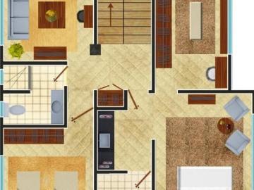 Venta de Casa de 3 pisos en Lerma, Edomex