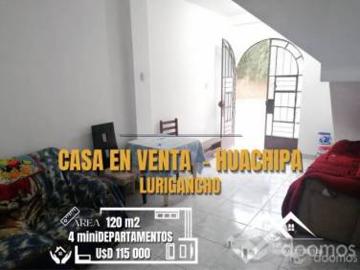 Venta de casa en Huachipa Precio de ocasión