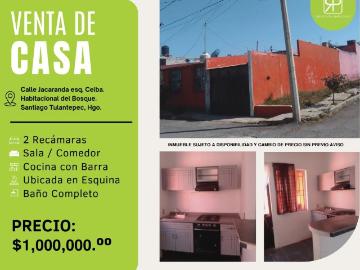 VENTA DE CASA EN HABITACIONAL DEL BOSQUE