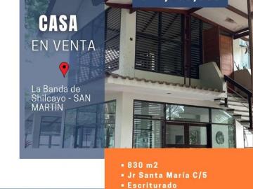 Venta de Casa en La Banda de Shilcayo