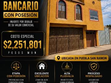 VENTA DE CASA EN PUEBLA SAN RAMON