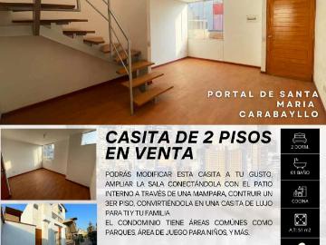 Venta de casa 2 pisos carabayllo
