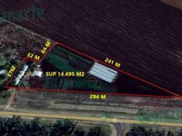 VENTA DE CHACRA CON GALPON Y VIVIENDA SOBRE RUTA 31 en SALTO