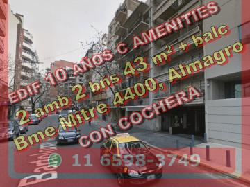 Venta de Departamento 2 ambientes en Caballito