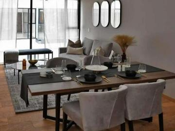Venta de departamento nuevo 45 m2 con jardin privado, Pilares Águilas, Álvaro Obregón, Cdmx