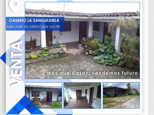 VENTA DE FINCA EN EL ESTADO SUCRE VE01 0754ES AJIM