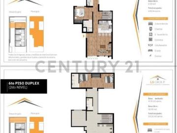 VENTA DE HERMOSO DÚPLEX EN EXCLUSIVO PROYECTO EN LA PERLA