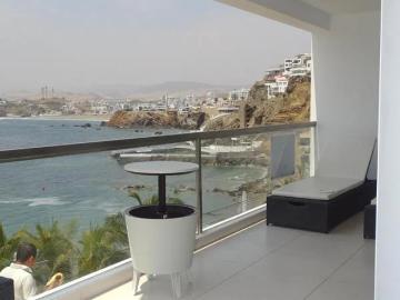 Venta de hermoso departamento en primera fila playa embajadores Santa Maria