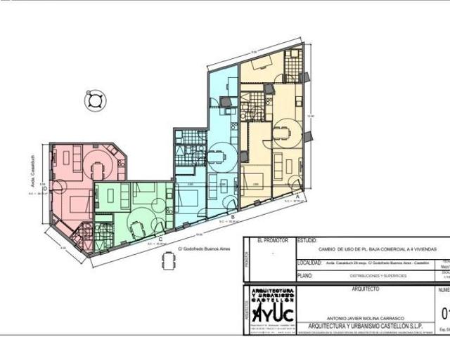 Venta de Local comercial 4 viviendas