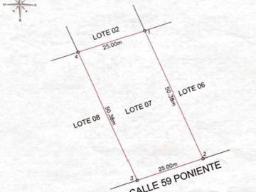 Venta de lote multifamiliar en Region 8 de 1,250 m2, cerca de la playa, Tulum
