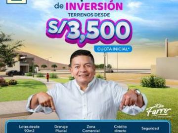 Venta de Lote Ciudad Villanova