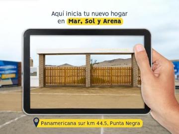 Venta de Lotes Comerciales 165 m2 Panamericana Sur Km 44.5 Punta Negra
