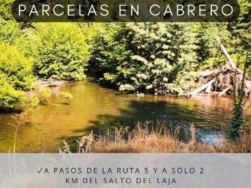 VENTA DE PARCELAS A 2 KM DEL SALTO DEL LAJA