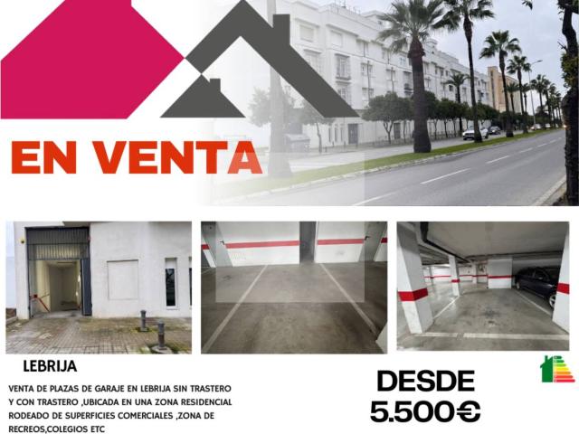 VENTA DE PLAZAS DE GARAJE EN LEBRIJA