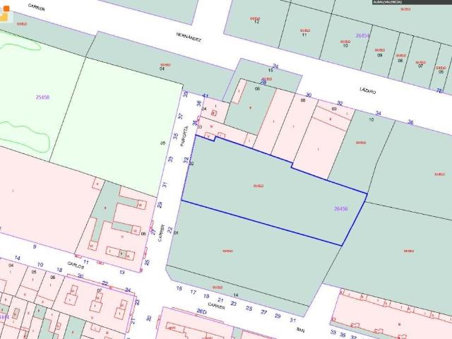 Venta de Suelo Urbano Residencial en Paiporta Nº 32 Albal