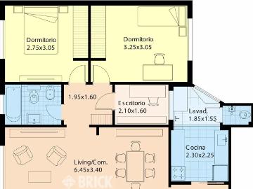 Venta Departamento 2 dormitorios 40 años, 74m2, Larrea 700, Barrio Norte | Inmuebles Clarín