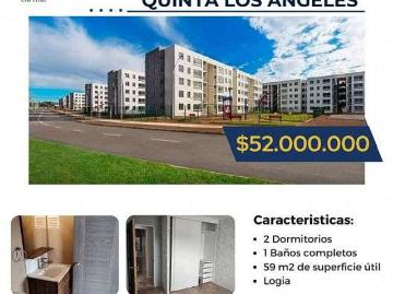 VENTA DEPARTAMENTO CONDOMINIO TALCA NORTE 2 dormitorios 59.00 m2