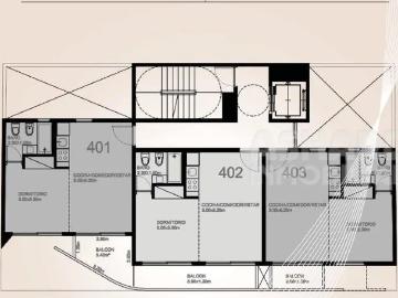 Venta Departamento a estrenar monoambiente, Frente, 35m2, Trelles Manuel R. 1000 piso 5, Caballito | Inmuebles Clarín