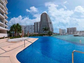 Venta Departamento de Lujo Puerto Cancun $19.3 MDP 1 Recamaras