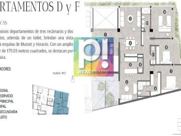VENTA DEPARTAMENTOS Y PH CON JARDÍN O TERRAZA EN HORACIO EN POLANCO APA_4973 CM, Polanco III Sección