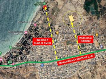 VENTA EXCELENTE TERRENO DE 433.56M2 EN MANCORA PARA CUALQUIER USO US$100/M2
