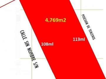 VENTA EXCELENTE TERRENO DE 4,769M2 EN MANCORA PARA CUALQUIER USO US$100/M2