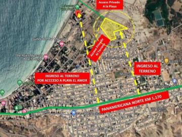 VENTA EXCELENTE TERRENO DE 18,373M2 EN MANCORA PARA CUALQUIER USO US$150/M2