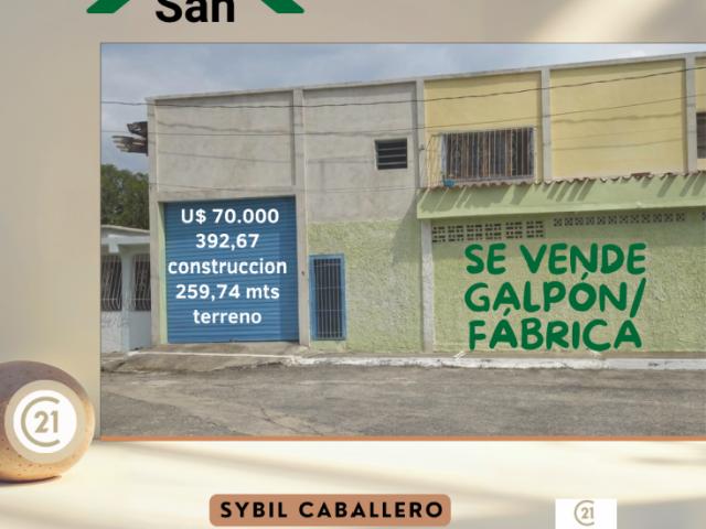 Venta Galpón Fábrica San Felipe Yaracuy