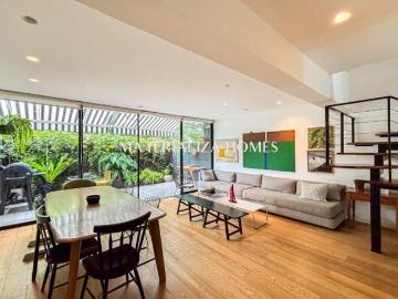 VENTA LINDO duplex tipo casita en primer piso con amplia terraza, con 3 dorm