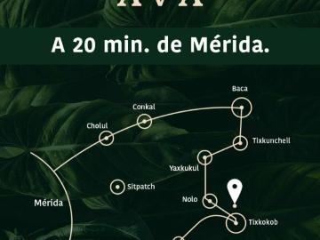 Terreno en Tixkokob, Yucatán