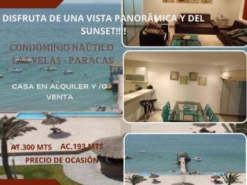 VENTA O ALQUILER CASA DE PLAYA CONDOMINIO NAUTICO LAS VELAS PARACAS