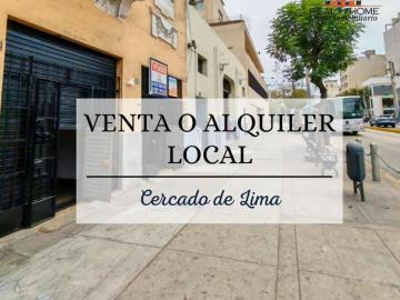 VENTA O ALQUILER ESTRATÉGICO LOCAL COMERCIAL JR. LAMPA IDEAL PARA TU NEGOCIO