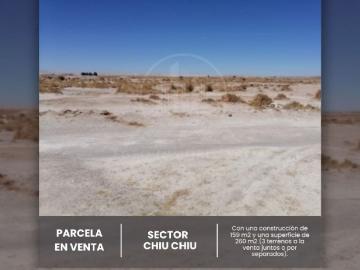 Venta parcela calama calle los satelites chiu chiu
