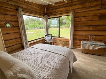 Venta parcela río bueno parcela orilla rio+ casa+ cabaña con tinaja para arriendo