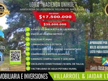 Venta Parcela Talca santa rosa