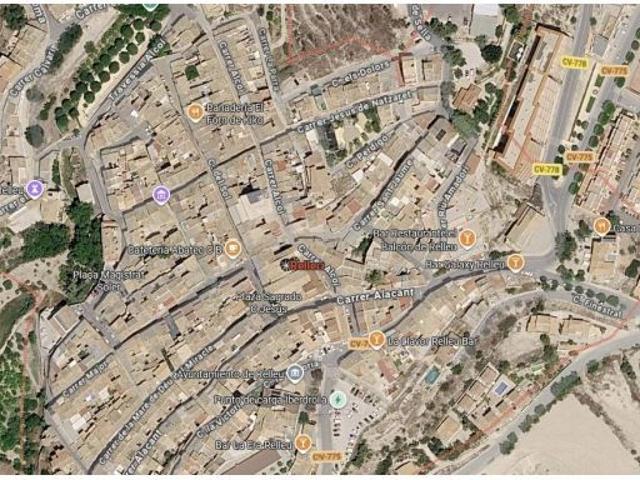 Venta restaurante casa almacén en Relleu Alicante