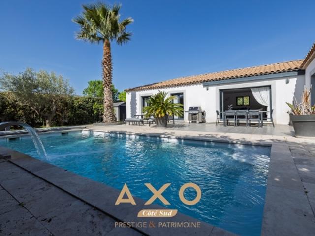 VENTABREN – MAISON – PLAIN PIED – 137 m² – T5 – PISCINE – TERRAIN 945 m² – 877 000 €