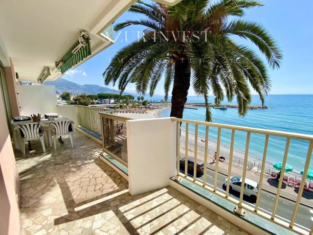 VENTE 2 PIECES FRONT DE MER ROQUEBRUNE CAP MARTIN