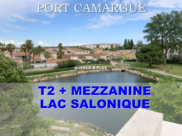 VENTE T2 + MEZZANINE LAC SALONIQUE