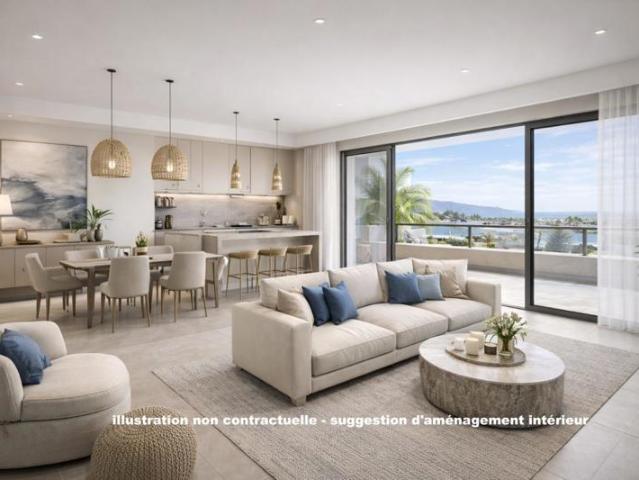 Vente appartement T4 dernier étage avec terrasse et vue mer, Perros Guirec 22700