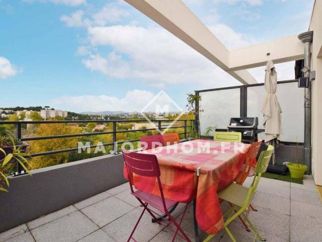 vente t4 dernier étage calme 2 terrasses box double 13010
