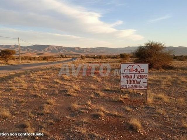 Vente Terrain nu de 1000 m2 à Marrakech