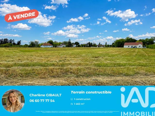 Vente Terrain à bâtir 1 462 m²