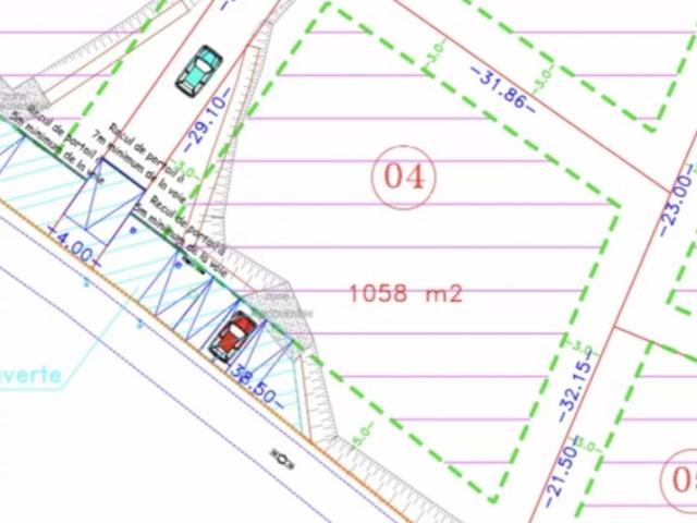 Vente Terrain à bâtir 1 058 m²