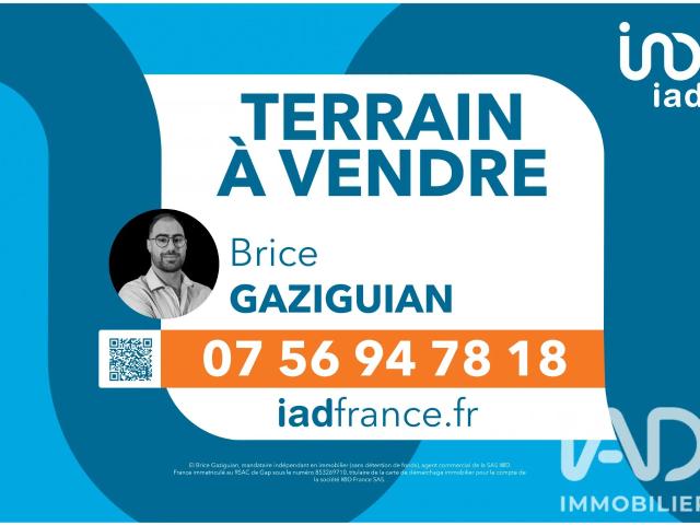 Vente Terrain à bâtir 1 058 m²