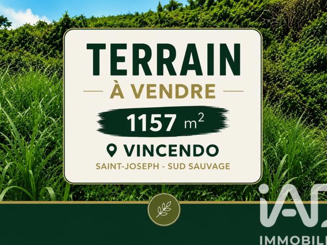 Vente Terrain à bâtir 1 157 m²