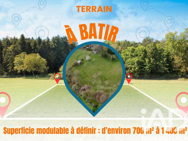 Vente Terrain à bâtir 1 350 m²
