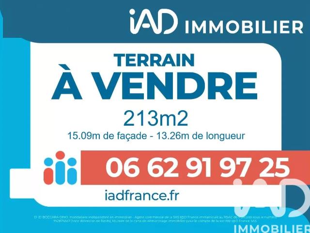 Vente Terrain à bâtir 212 m²